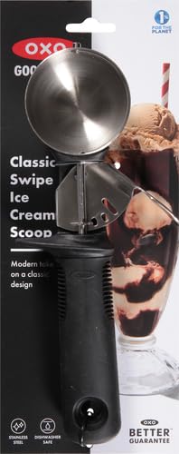 OXO Good Grips Classic Ice Cream Scoop,Black