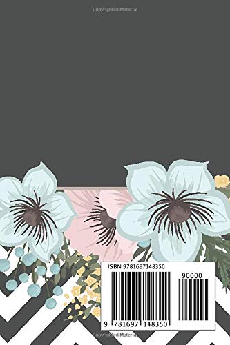 2020-2021 Two Year Planner: Pocket Planner Organizer Daily Weekly Monthly Calendar, including leap year, 24 month with password log and goal agenda, features blue, pink, pattern flower cover.