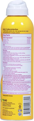 Alba Botanica Kids Sunscreen Spray for Face and Body, Tropical Fruit, Broad Spectrum SPF 50, Water Resistant, 5 fl. oz. Bottle 6 Fl Oz (Pack of 1)