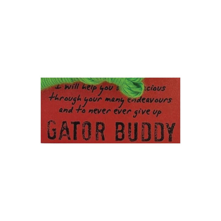 Watchover Voodoo 3-Inch Gator Buddy Keychain - Handcrafted Gift to Bring Good Luck and Positivity Everywhere You Go