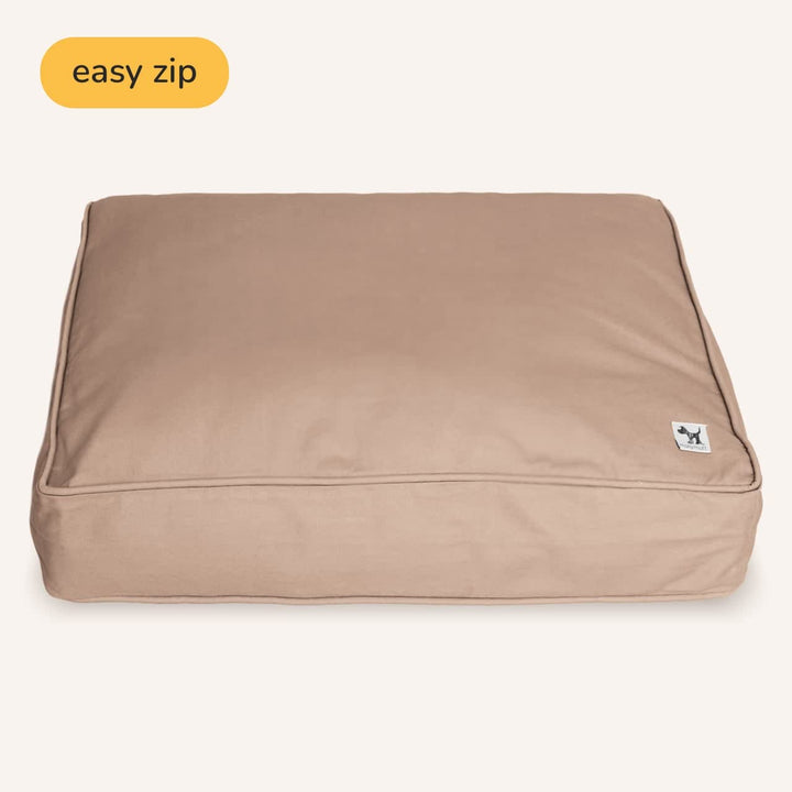 Molly Mutt Small Dog Bed Cover - Wild Horses Print - Measures 22x27x5 - 100% Cotton - Durable - Breathable - Sustainable - Machine Washable Dog Bed Cover