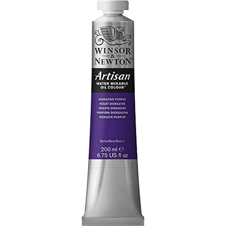 Winsor & Newton Artisan Water Mixable Oil Colour, 6.75-oz (200ml), Dioxazine Purple 200-ml Tube