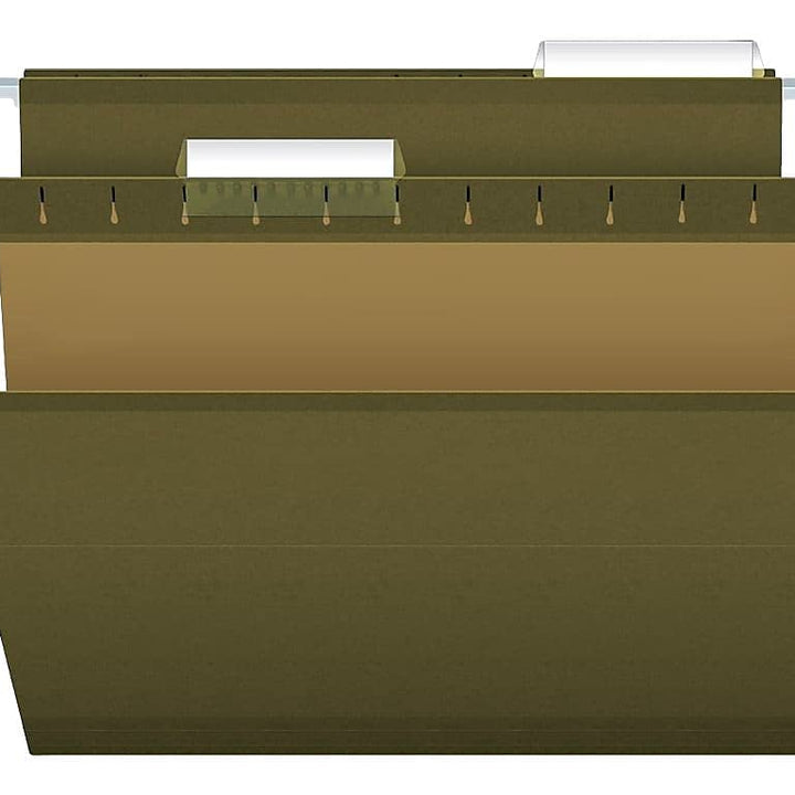 Pendaflex 415313 Hanging File Folders, 1/3 Tab, Legal, Standard Green (Box of 25) 1/3 Cut