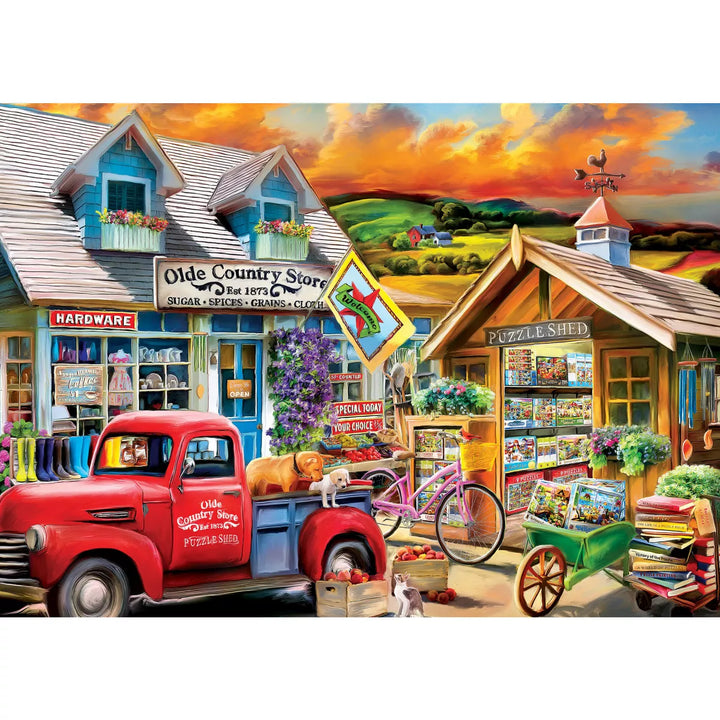 Masterpieces Country Escapes - the Puzzle Shed 500 Piece Jigsaw Puzzle.