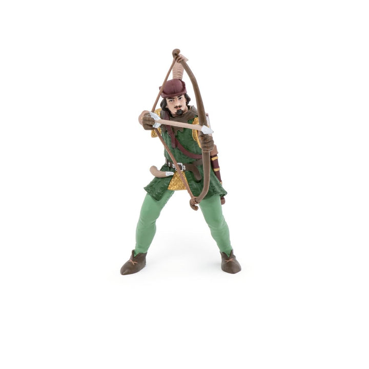 Papo -Hand-Painted - Figurine -Medieval-Fantasy -Standing Robin Hood -39954 - Collectible - for Children - Suitable for Boys and Girls - from 3 years old