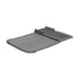 Umbra UDRY Rack and Microfiber Dish Drying Mat-Space-Saving Lightweight Design Folds Up for Easy Storage, Mini, Charcoal