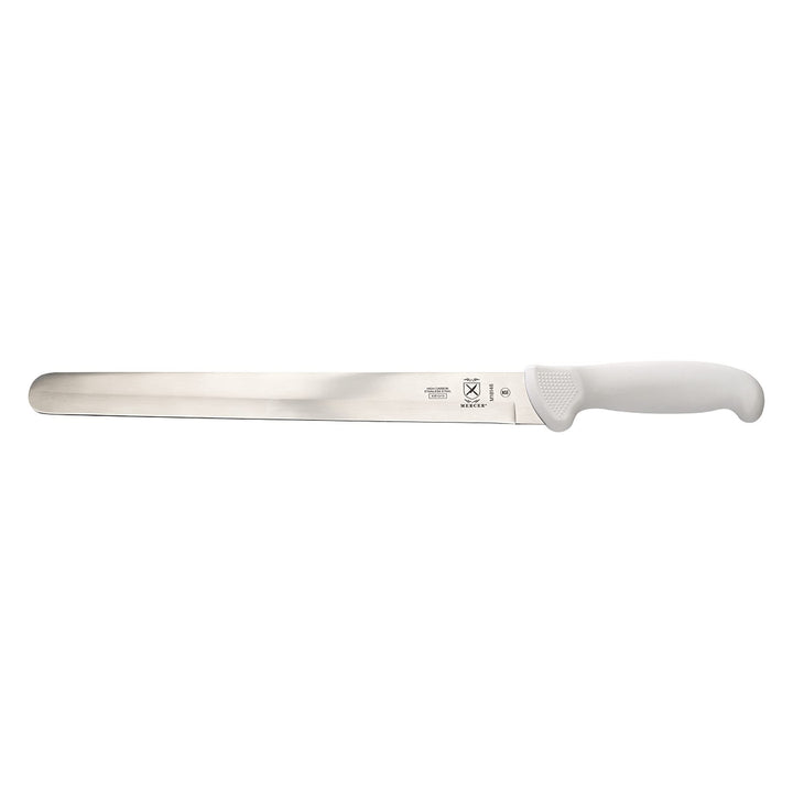 Mercer Culinary Ultimate White 12" Plain Edge Slicer Knife