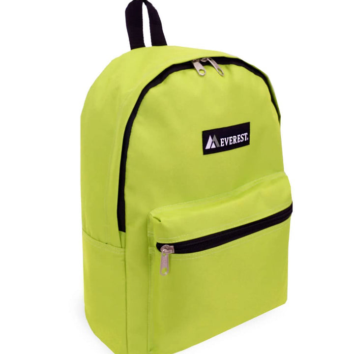 Everest Basic Backpack, Emerald Green, One Size