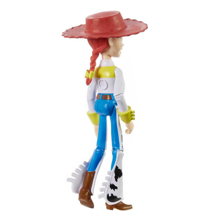 Mattel Disney and Pixar Toy Story Large Action Figure, Posable Jessie Collectible Toy in Signature Cowgirl Look with Removable Hat, 12-inch Scale