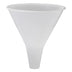 Hutzler Plastic Funnel, 32-Ounce Wide, Natural 32-ounce wide Funnel