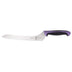 Mercer Culinary Millennia Colors Bread Knife, 9-Inch Offset Wavy Edge, Purple Offset Wavy Edge Bread Knife 9" Offset Bread Knife (Wavy Edge)