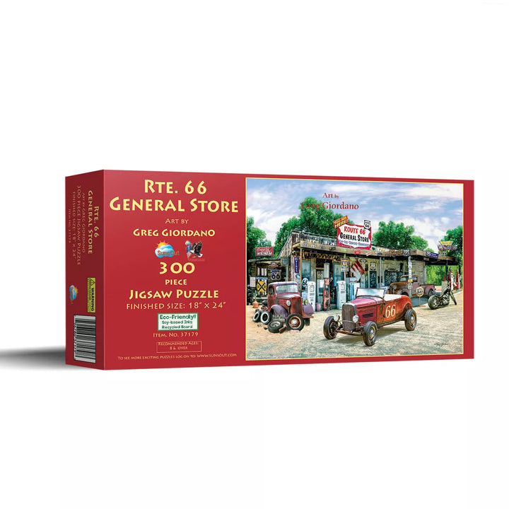 Sunsout Rte. 66 General Store 300 Pc Jigsaw Puzzle 37179