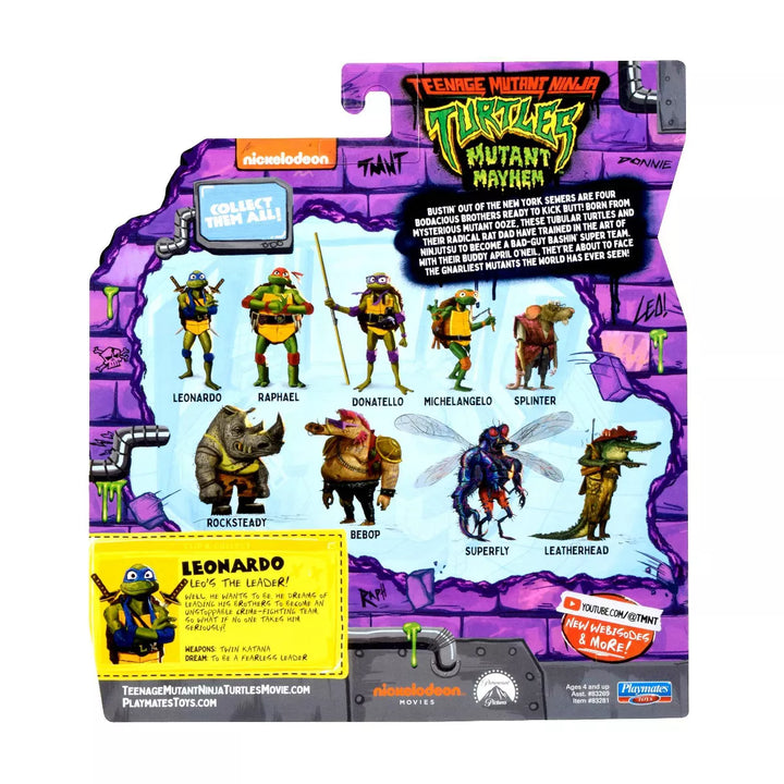 Teenage Mutant Ninja Turtles: Mutant Mayhem Leonardo Action Figure