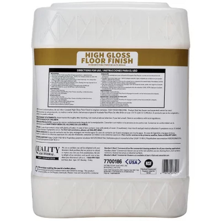 Member'S Mark Commercial High Gloss Floor Finish 5 Gal.