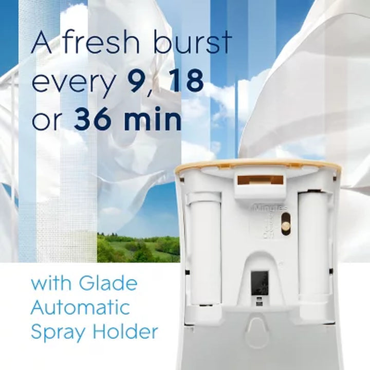 Glade Automatic Spray Air Freshener Refills, 4 Ct. (Choose Scent)