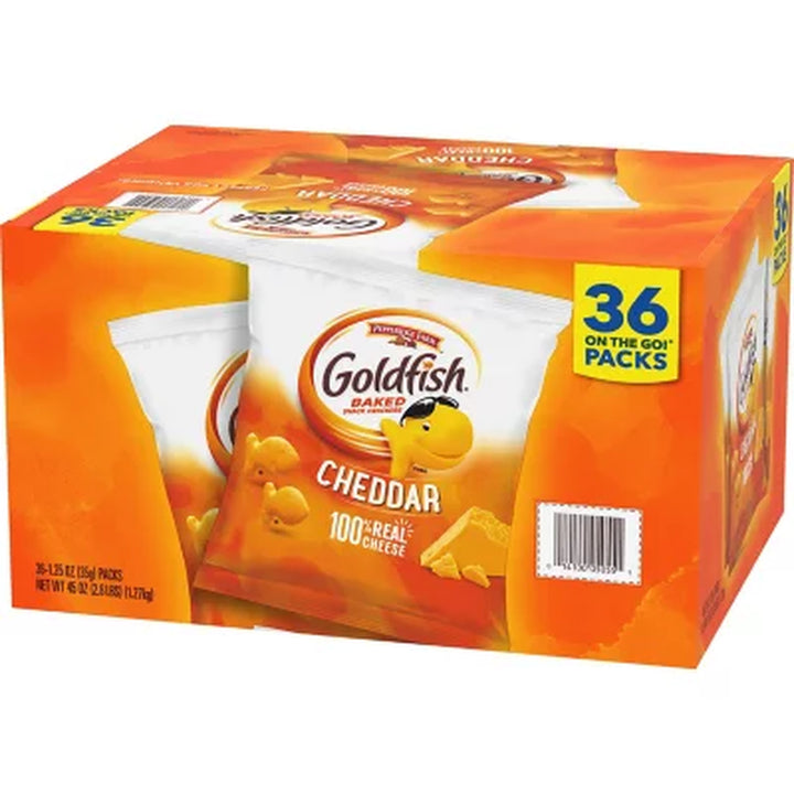 Pepperidge Farm Goldfish Cheddar Crackers 1.25 Oz., 36 Pk.