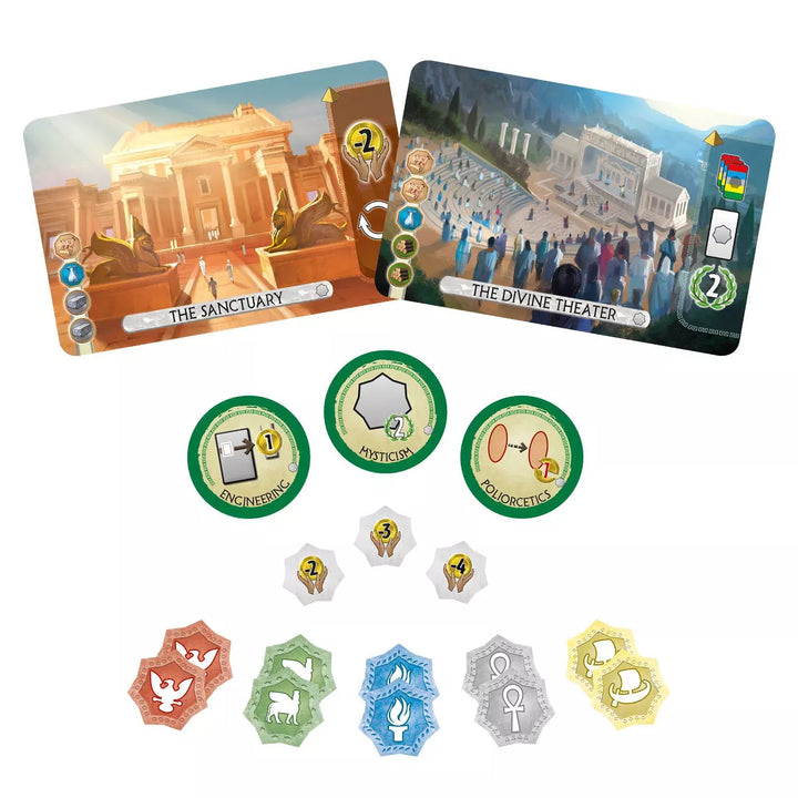 7 Wonders Duel Pantheon Expansion Board Game