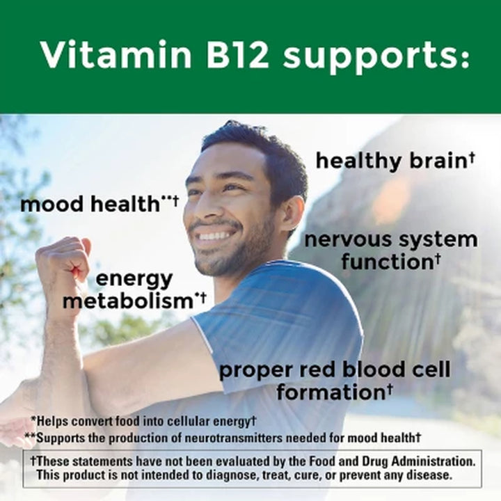 Nature Made Vitamin B12 Extra Strength 3000Mcg Gummies, 160 Ct.