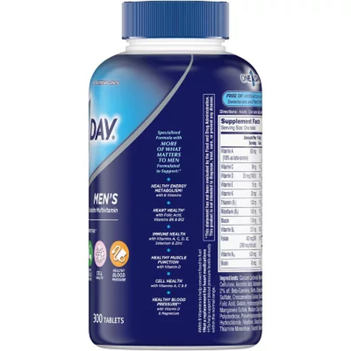 One a Day Men'S Health Formula Multivitamin Tablets 300 Ct.