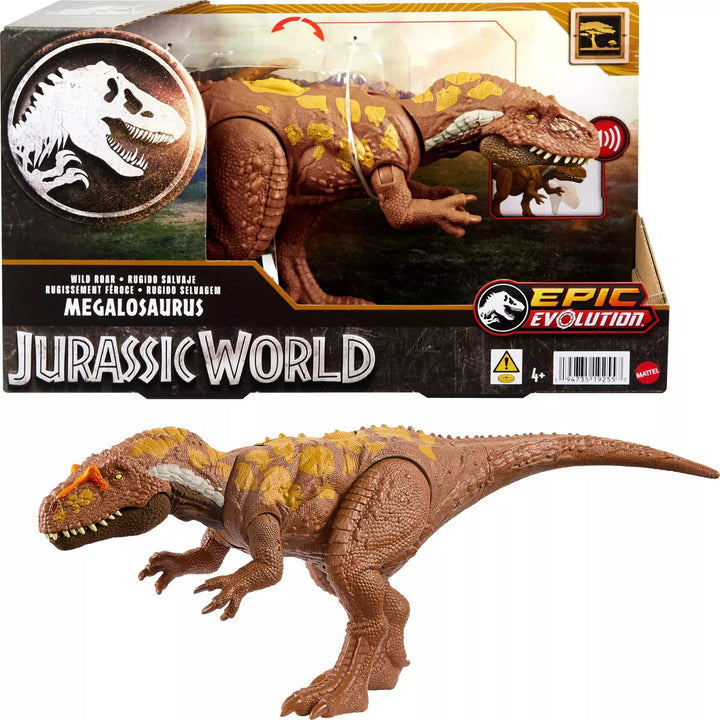 Jurassic World Megalosaurus Wild Roar Action Figure