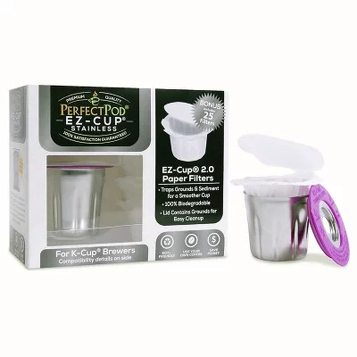 Perfect Pod Keurig Essentials Coffee Maker Starter Pack Bundle Kit
