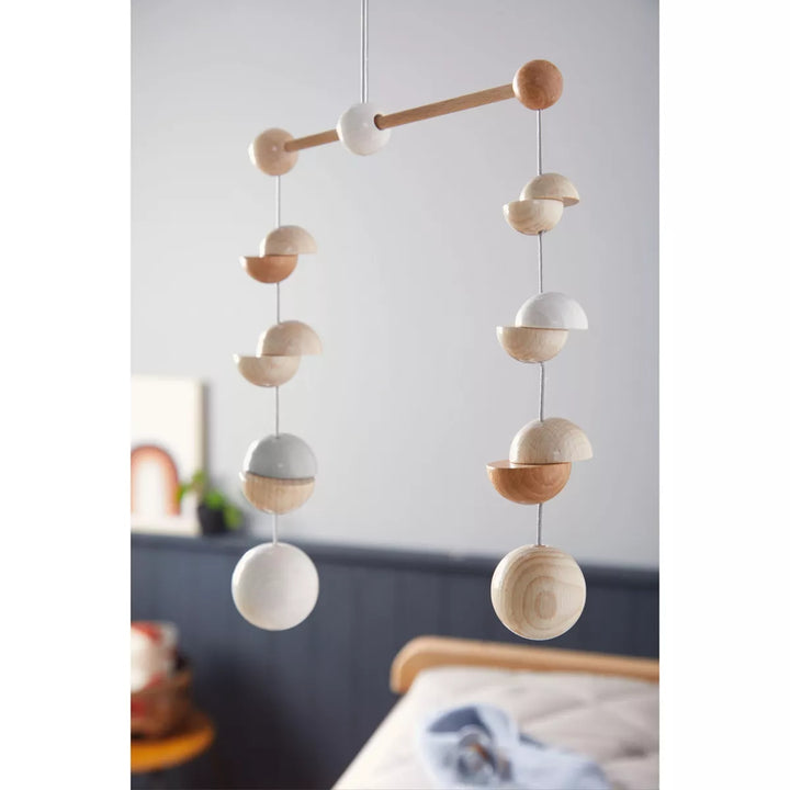 HABA Nursery Room Natural Wooden Mobile Dots (Made in Germany)