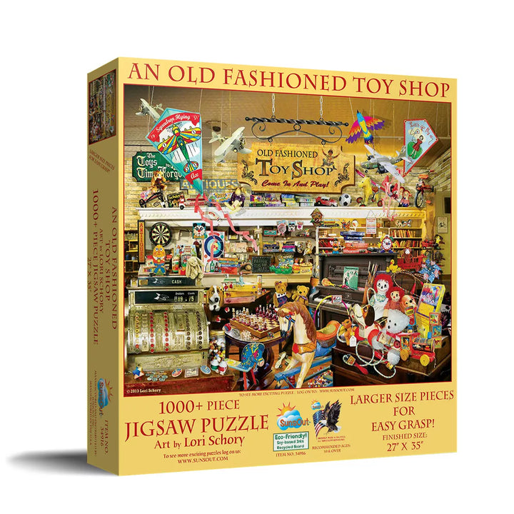 Sunsout an Old Fashioned Toy Shop 1000 Pc Large Pieces Jigsaw Puzzle 34916