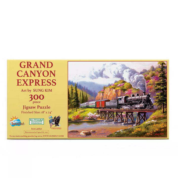 Sunsout Grand Canyon Express 300 Pc Jigsaw Puzzle 40652