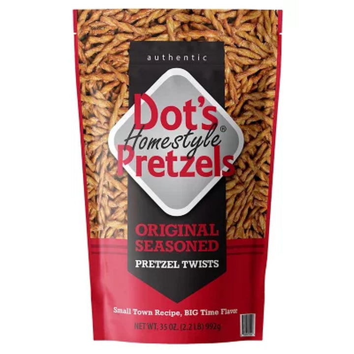 Dot'S Homestyle Pretzels Original Seasoned 35 Oz.