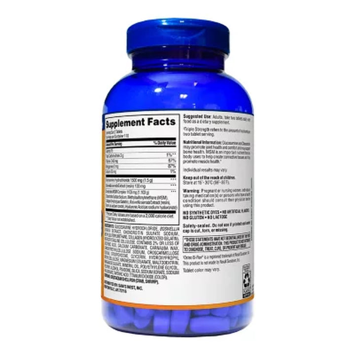 Member'S Mark Triple-Strength Glucosamine Chondroitin MSM Tablets, 220 Ct.