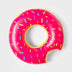 Strawberry Donut Pool Float Bright Pink - Sun Squad™