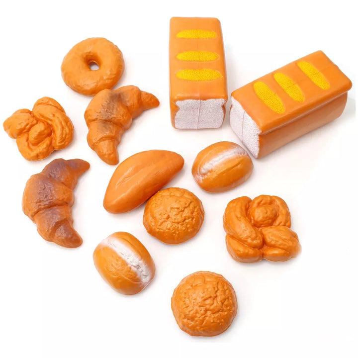 Link Ready! Set! Play!12 Piece Pretend Play Bread Food Playset