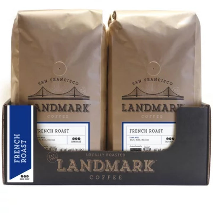 Landmark Ground Coffee, French Roast (40 Oz.)