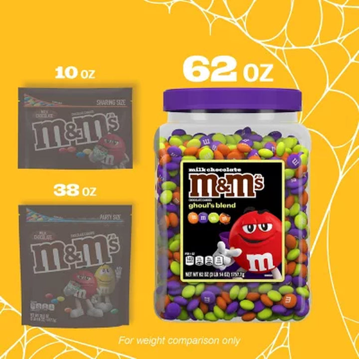 M&M'S Ghoul'S Mix, Halloween Milk Chocolate Candy, 62 Oz.