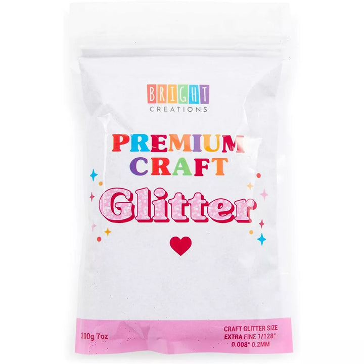 Bright Creations Rose Gold Powder Glitter for Resin, Nail Art, Slime, Art and Crafts Supplies (7 Oz)
