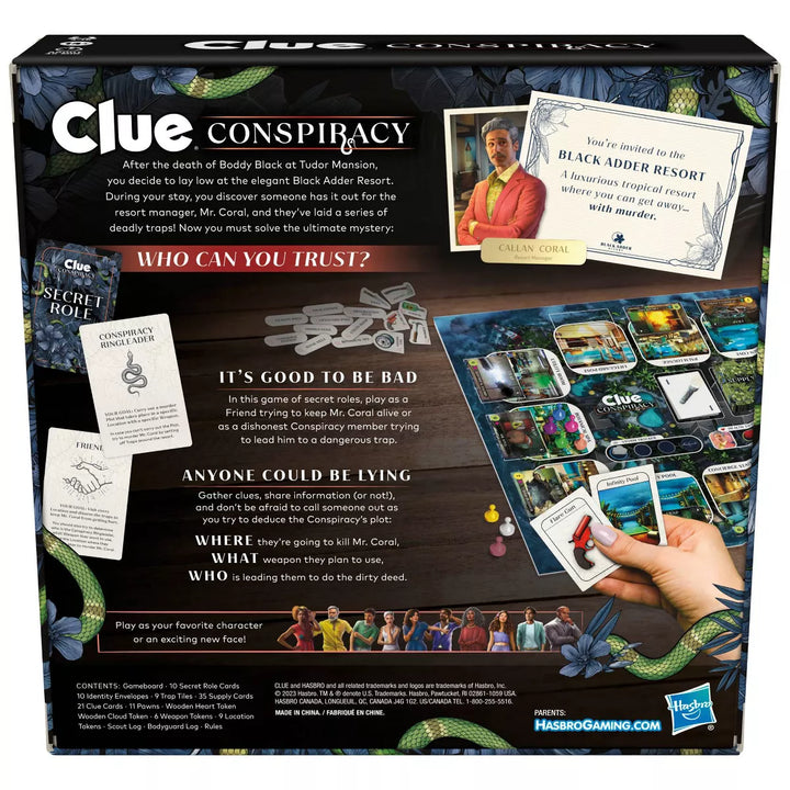 Clue Conspiracy Mystery Game