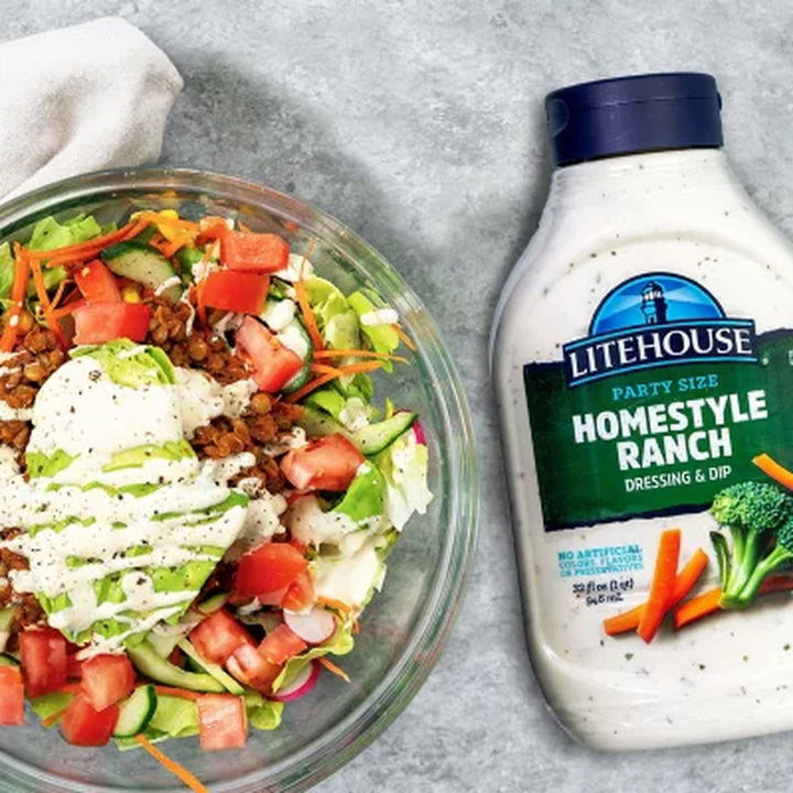 Litehouse Homestyle Ranch Dressing and Dip 32 Fl. Oz.