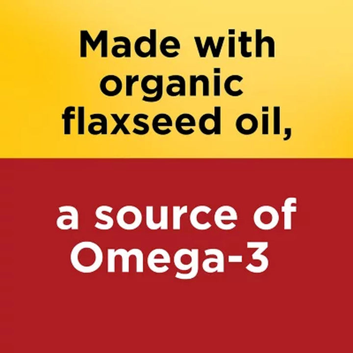 Nature Made Flaxseed Oil 1400 Mg Softgels for Heart Health 300 Ct.