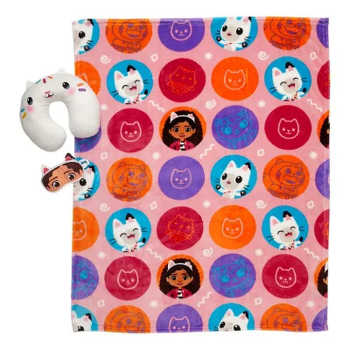 Kids 3-Piece Licensed Character Travel Set, Assorted Characters