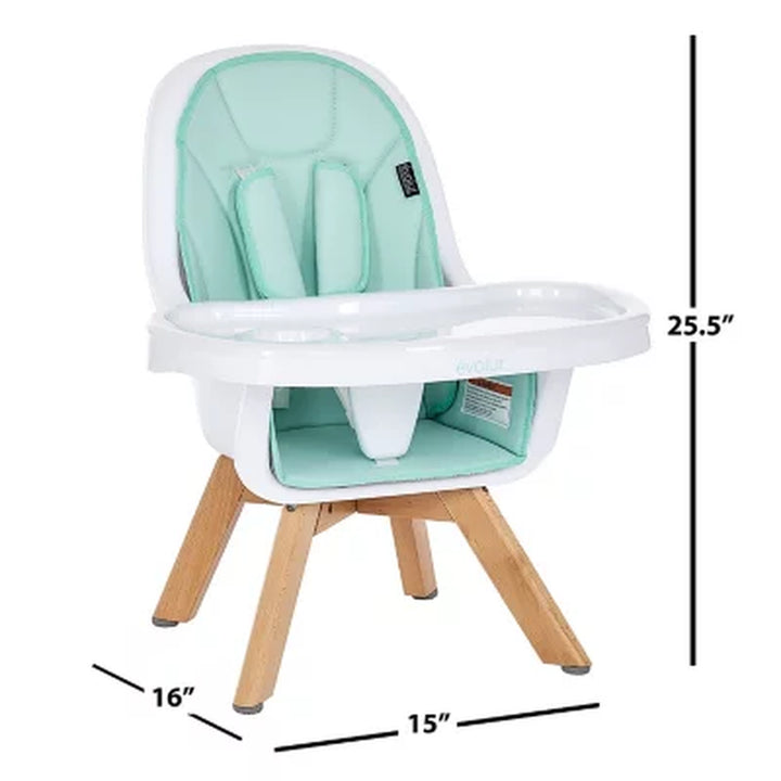 Evolur Multifunctional Zoodle High Chair (Choose Your Color)