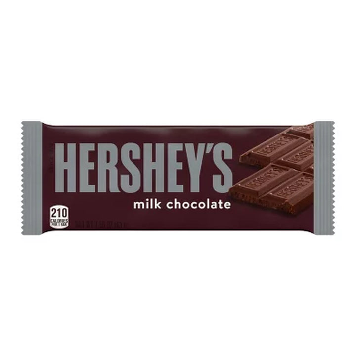 HERSHEY'S Milk Chocolate Candy Bars, 1.55 Oz., 36 Pk.