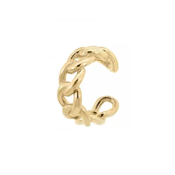 Micro Mini 14K Gold Ear Cuff