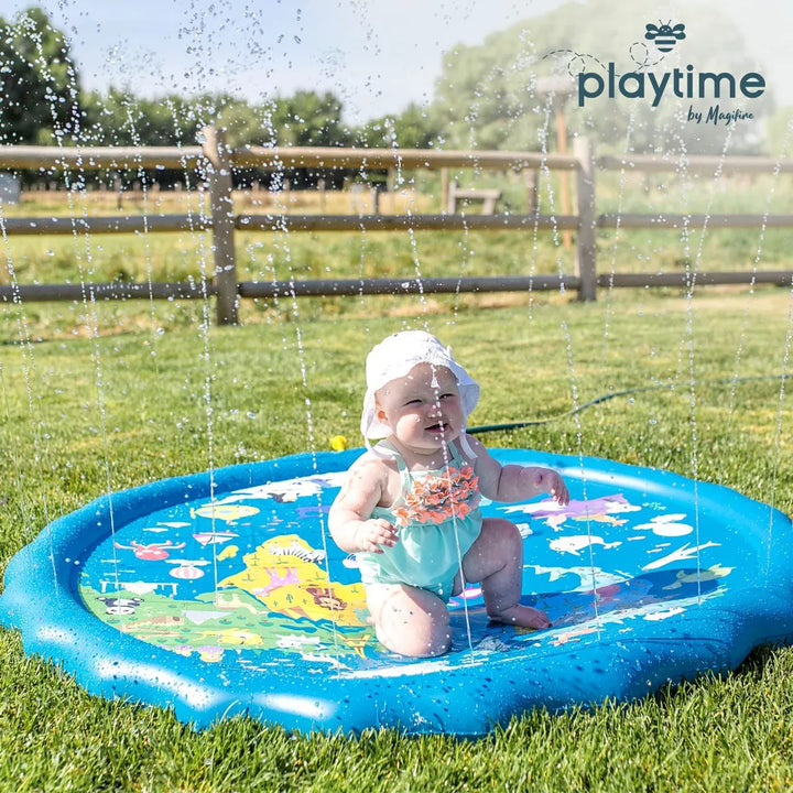 Magifire Playtime by Sprinkler Splash Pad, Splash Pads for Toddlers 1-3, 59 Inches in Diameter, Baby Splash Pad