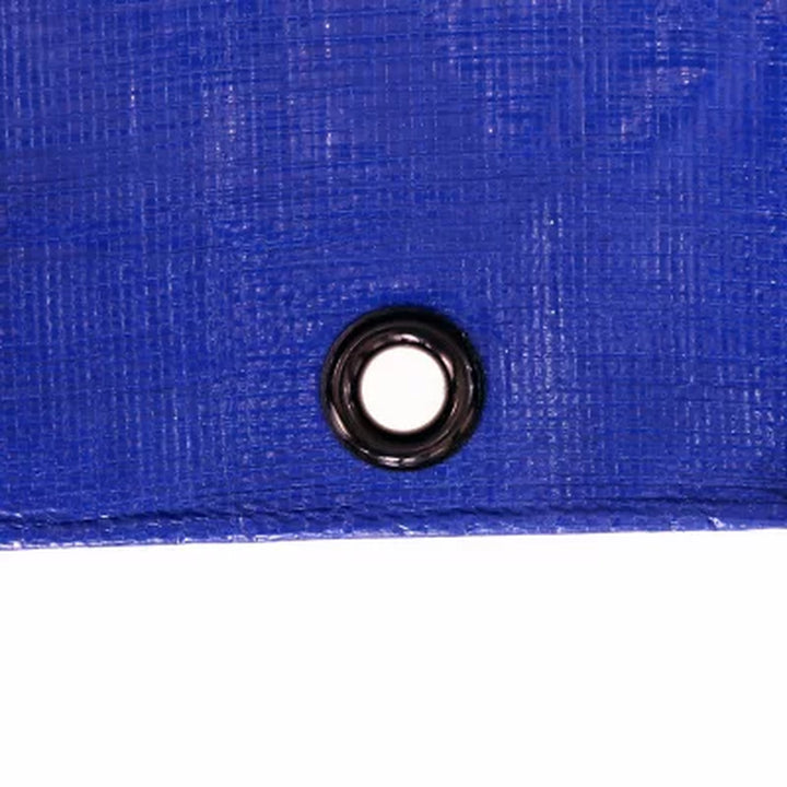 Member'S Mark Commercial Tarp with Reinforced Corners, Blue/Gray 16' X 12'