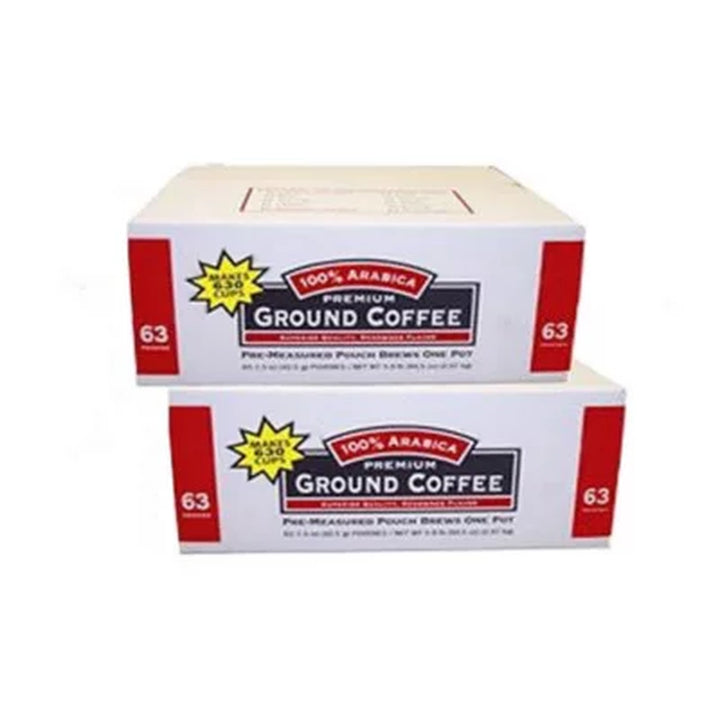 100% Arabica Ground Coffee 126 Pk.