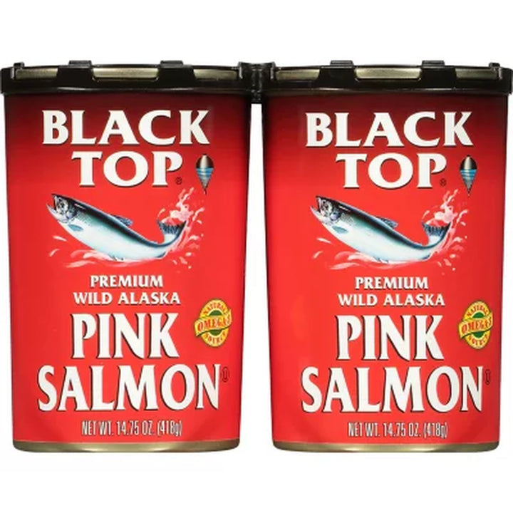 Black Top Premium Wild Alaska Pink Salmon 14.75 Oz., 4 Pk.