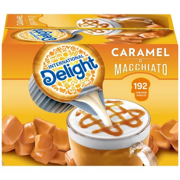 International Delight Caramel Macchiato Coffee Creamer Singles 192 Ct.