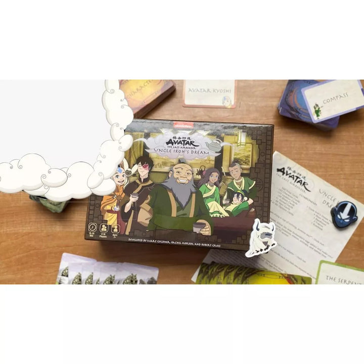 Golden Bell Studios Nickelodeon Avatar the Last Airbender Uncle Irohs Dream Board Game