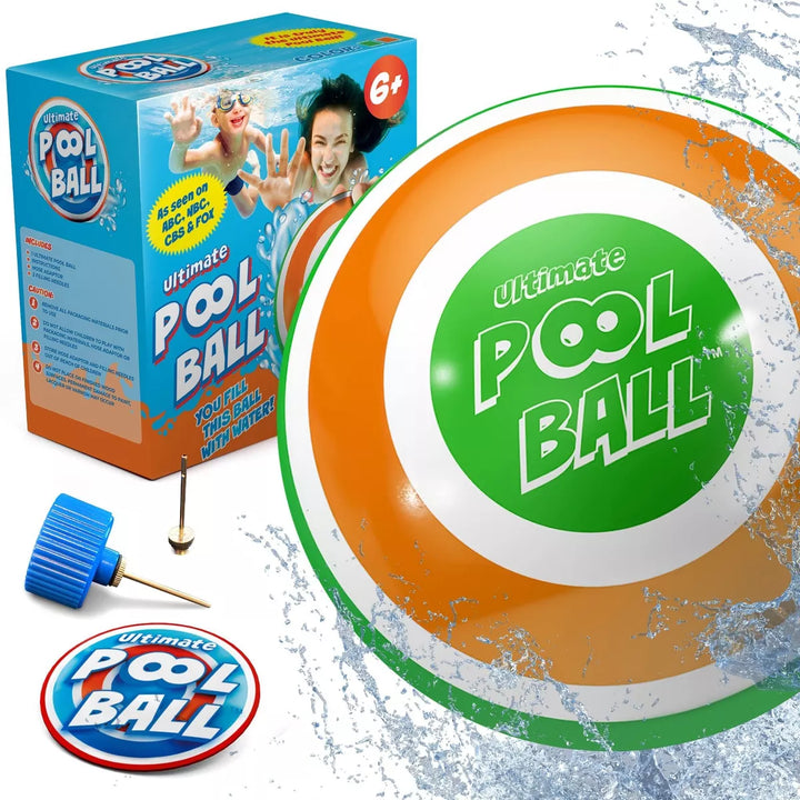 Activ Life the Ultimate Pool Ball - Fill It with Water to Play Underwater Games! Best Pool Toys for Kids