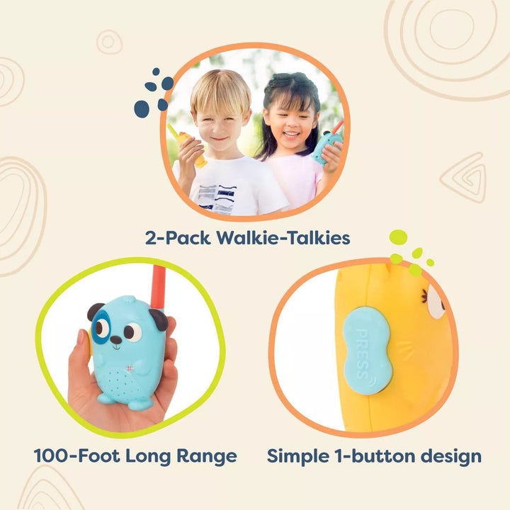 B. Toys Walkie-Talkie Set Lolo & Woofer Walkie-Talkies